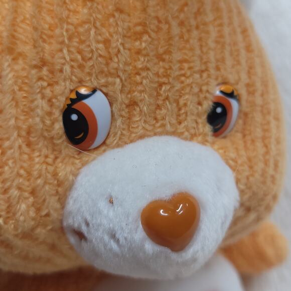 VTG 2003 Care Bears Tender Heart Chenille Plush Bear 9" by TCFC, Play Along Ltd - Picture 4 of 12